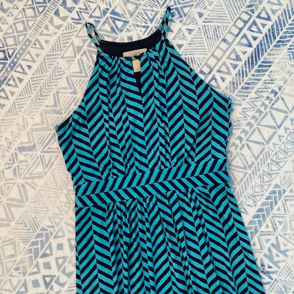 LOFT Turquoise Maxi Dress - Picture 5 of 6